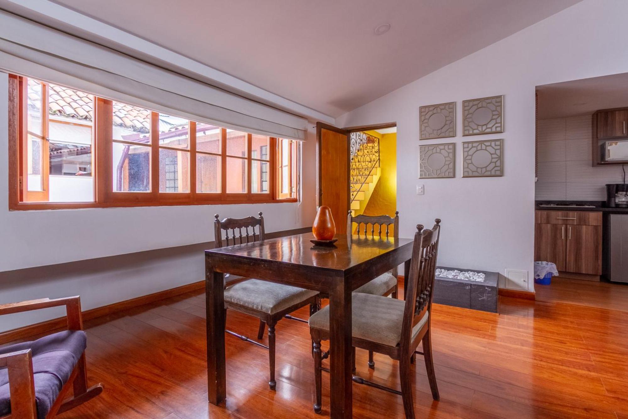 Apartaestudios La Candelaria Bogotá Quarto foto