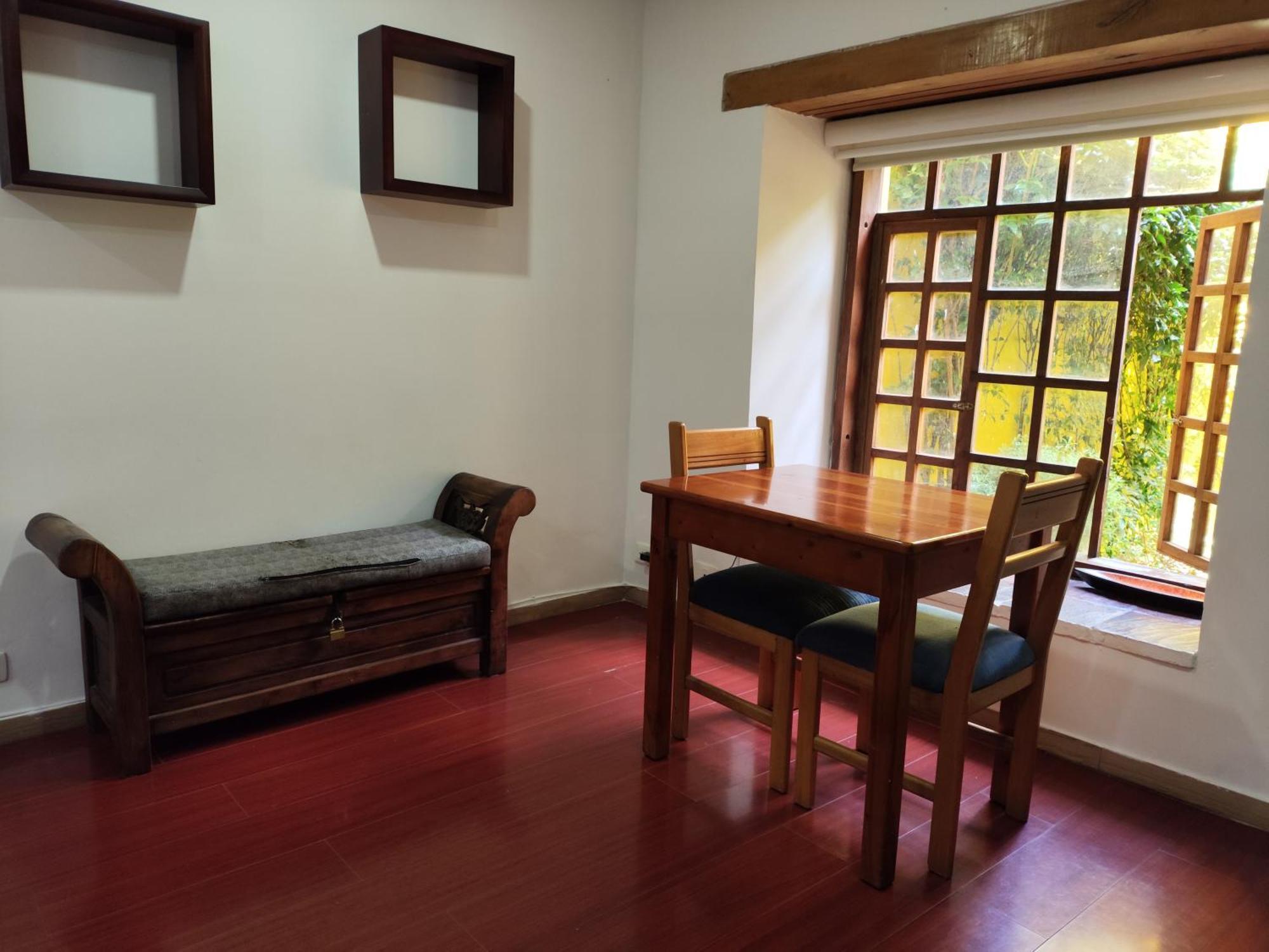 Apartaestudios La Candelaria Bogotá Quarto foto