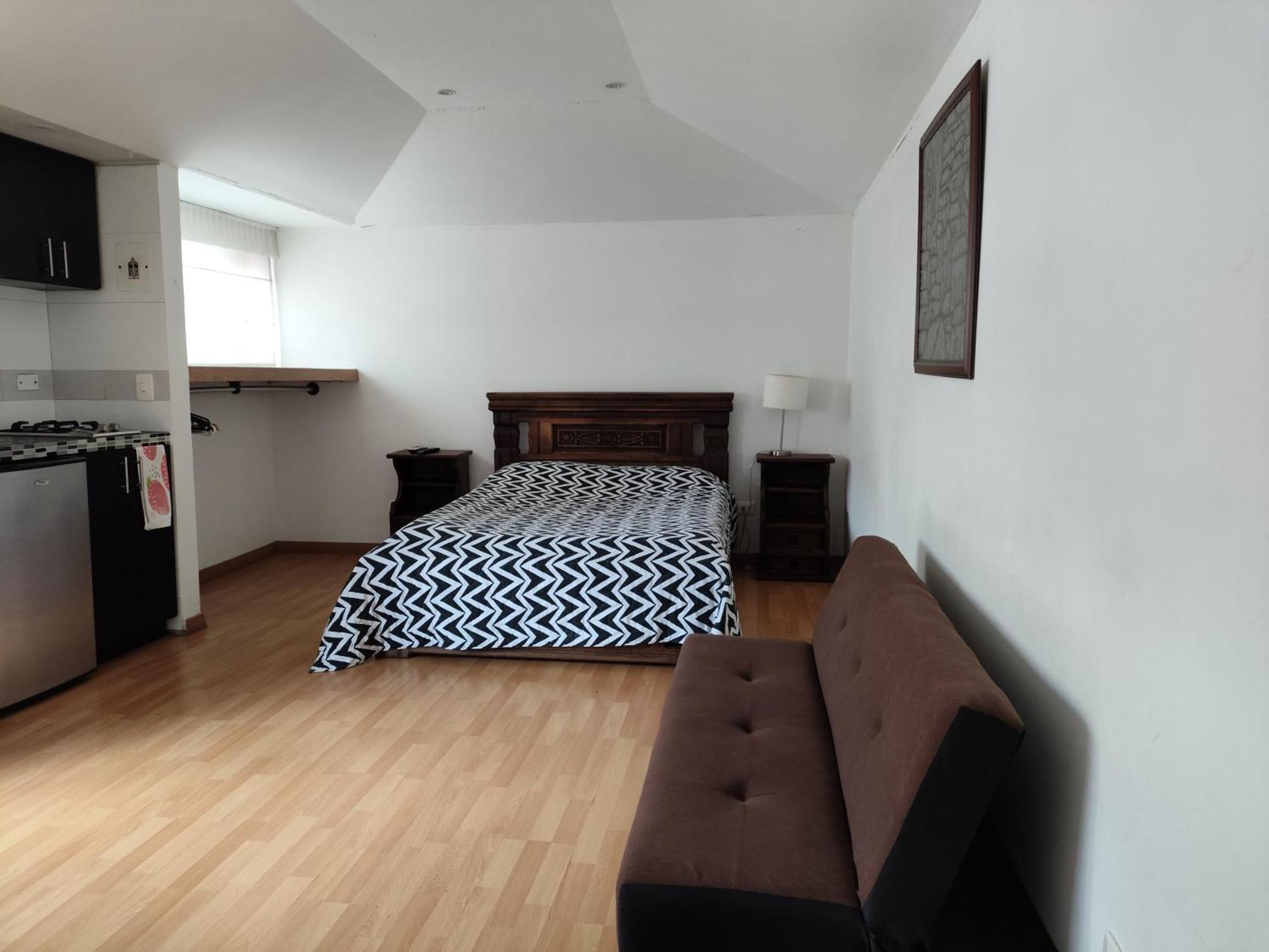 Apartaestudios La Candelaria Bogotá Quarto foto