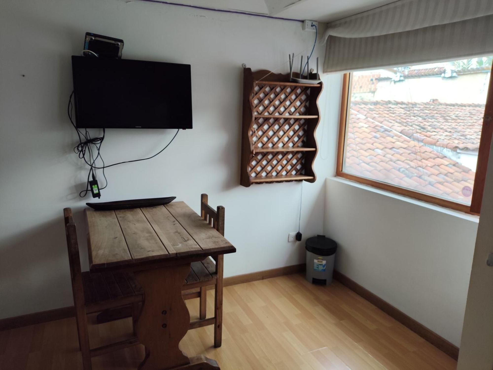 Apartaestudios La Candelaria Bogotá Quarto foto