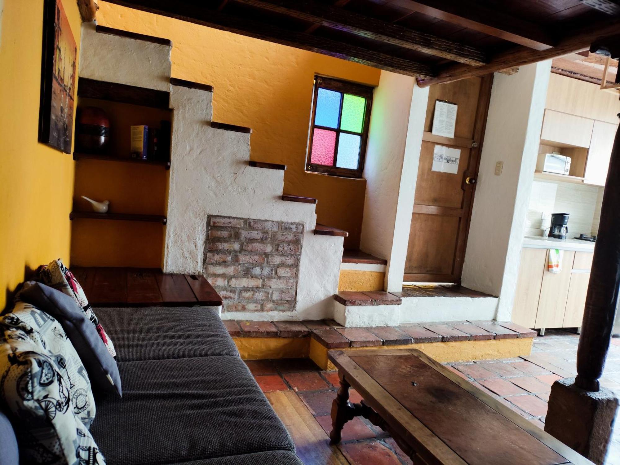 Apartaestudios La Candelaria Bogotá Quarto foto
